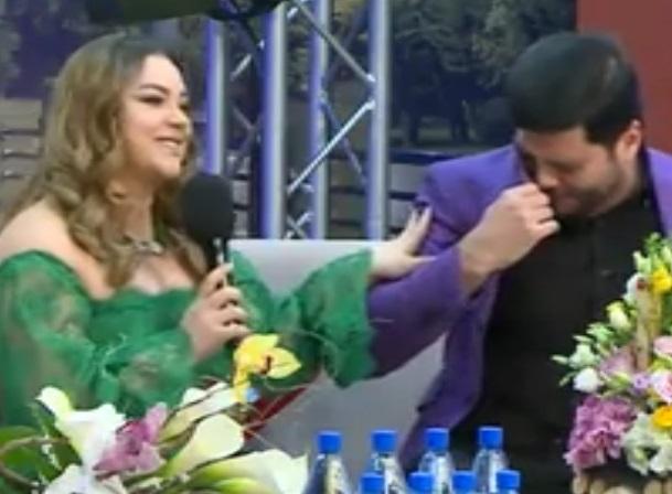 Zaur canlı yayımda Xatirəni biabır etdi: