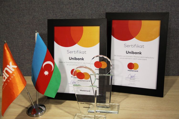 “Unibank” ilin ən innovativ bankı seçilib
