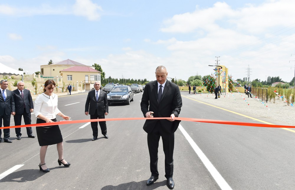 Prezident Cocuq Mərcanlıda - Foto