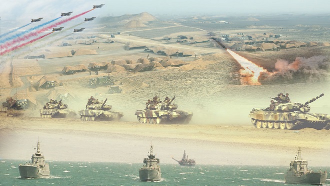Ordumuz 23 min əsgər, 120 tank, 180 artilleriya ilə...