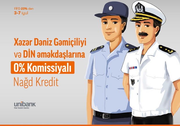 Unibank 0% komissiyalı kredit aksiyası keçirir