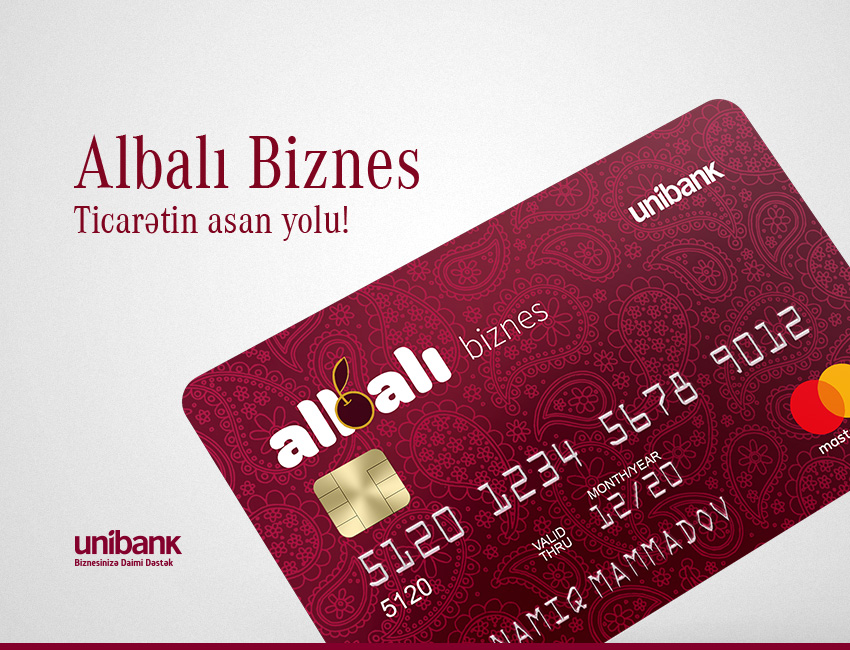 Unibank sahibkarlar üçün yeni kart hazırladı