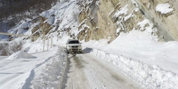 Azərbaycanda 22 sm hündürlüyündə qar yağıb