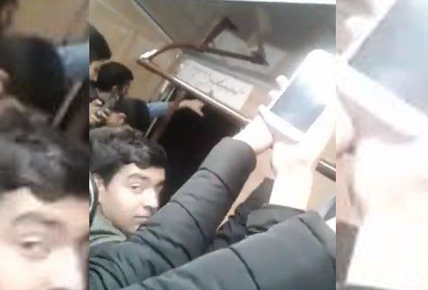 Bakı metrosunda şok hadisə - VİDEO