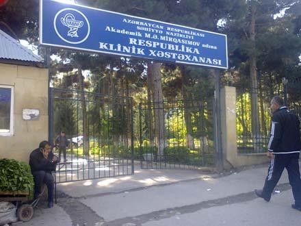 Respublika Klinik Xəstəxanasında ölüm