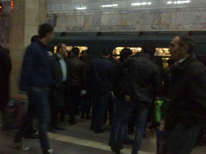Bakı metrosunda hadisə