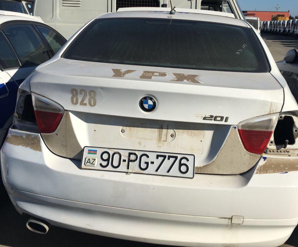 Yol polisinin “BMW-320”-ləri satışa çıxarılır – Qiymətlər 5200 manatdan başlayır