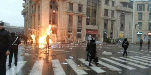 “28 May”dakı partlayışın səbəbi açıqlandı (FOTO/VİDEO/YENİLƏNİB)