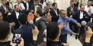 Vasif öz toyunda Pərviz Bülbülə ilə şıdırğı rəqs etdi (VİDEO)