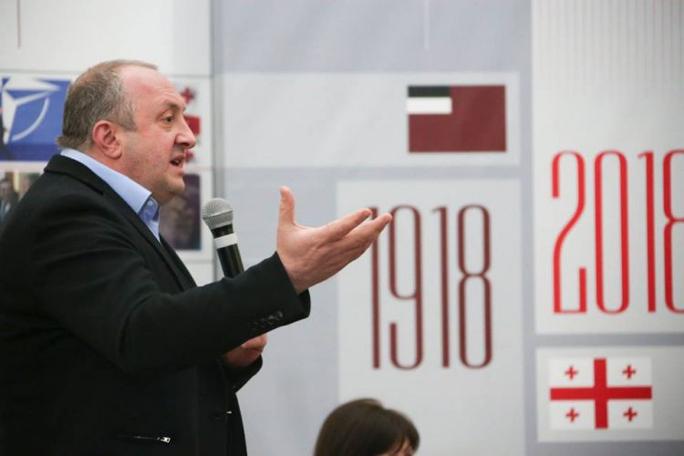 Gürcüstan prezidenti azərbaycanlı gənclərlə görüşəcək