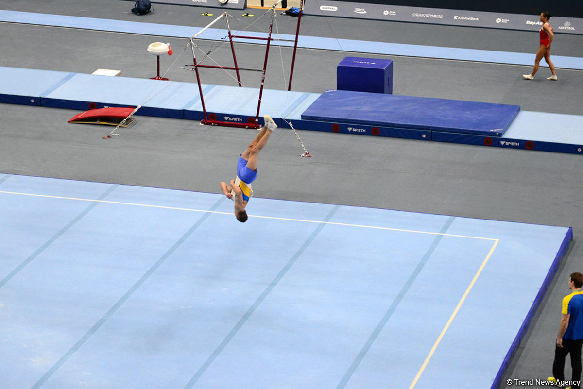 Bakıda İdman Gimnastikası üzrə Dünya Kuboku yarışlarının İLK GÜNÜ - FOTO