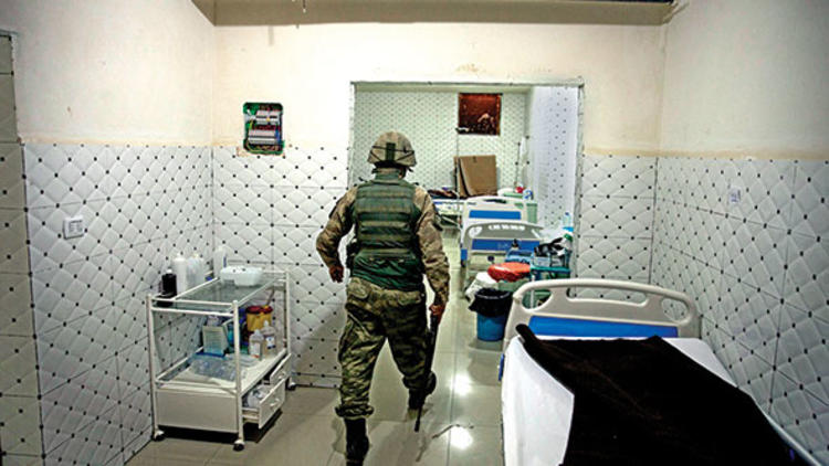 Afrində PKK-nın yeraltı xəstəxanası aşkarlandı - FOTOLAR