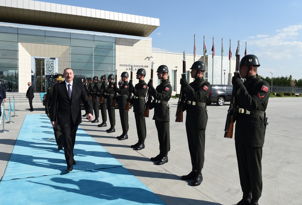 Prezident İlham Əliyevin Türkiyəyə rəsmi səfəri başa çatıb - FOTOLAR