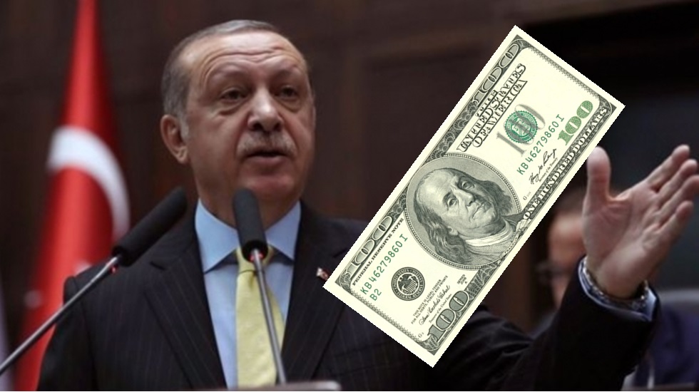 Ərdoğanın bu sözlərindən sonra Türkiyədə dollar rekord vurdu 