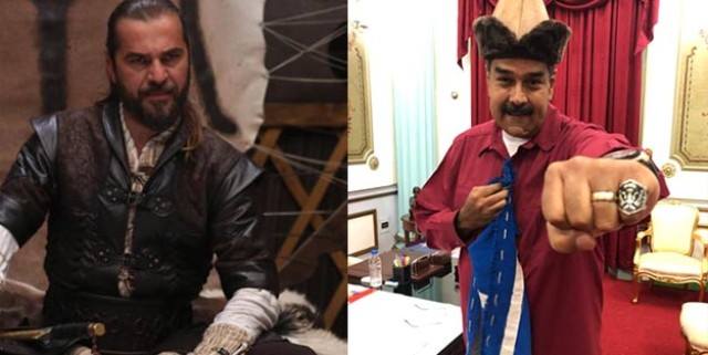 Maduro da “Diriliş Ərtoğrul” pərəstişkarı çıxdı - FOTO