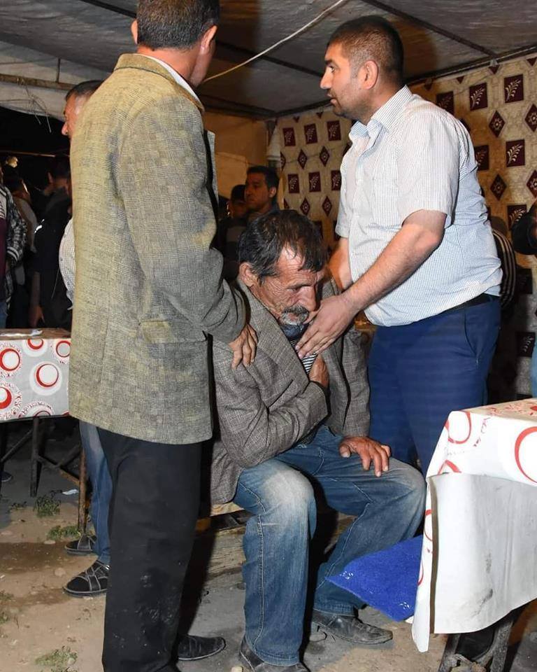 Şəhidimizin atasının ürəkparçalayan FOTOsu