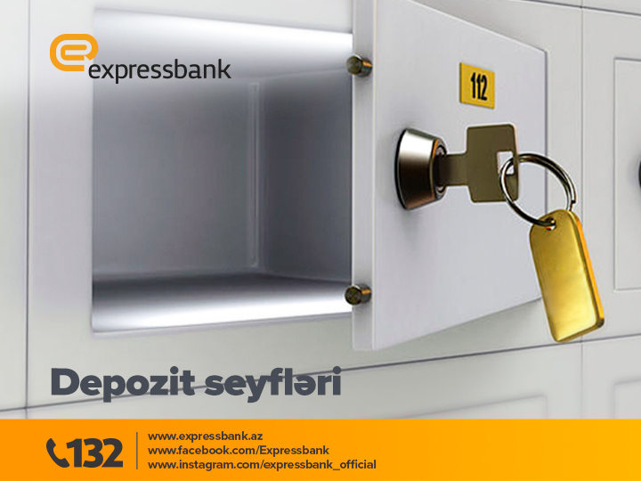 Expressbank-dan yeni depozit qutuları xidməti
