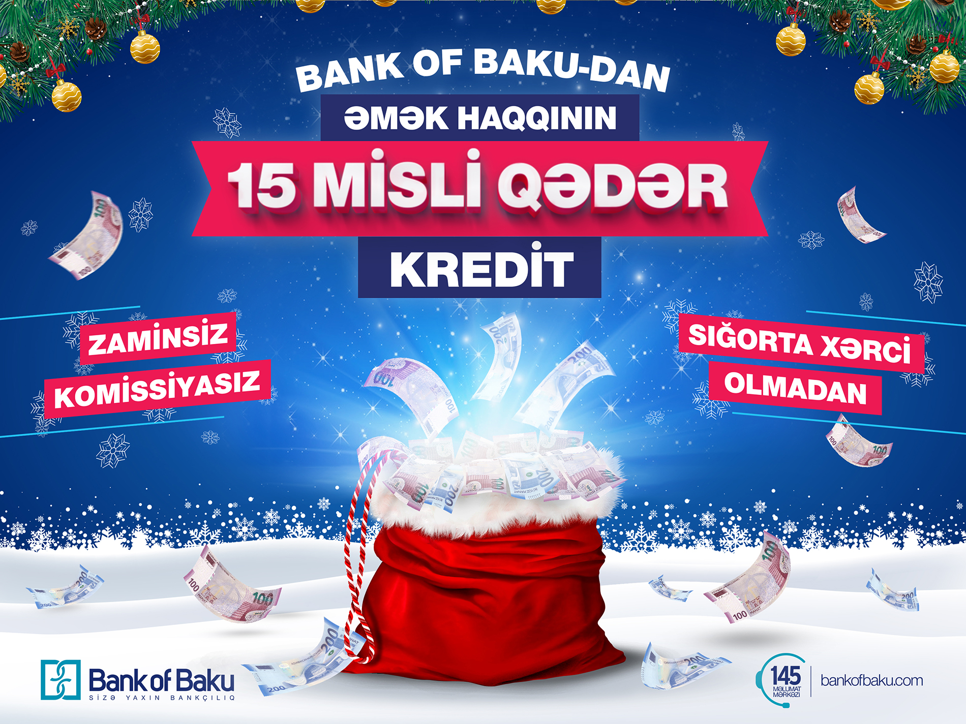 Bank of Baku-dan Yeni il KAMPANİYASI