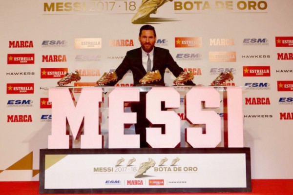 Messi “Qızıl Buts”un sahibi oldu - beşinci dəfə
