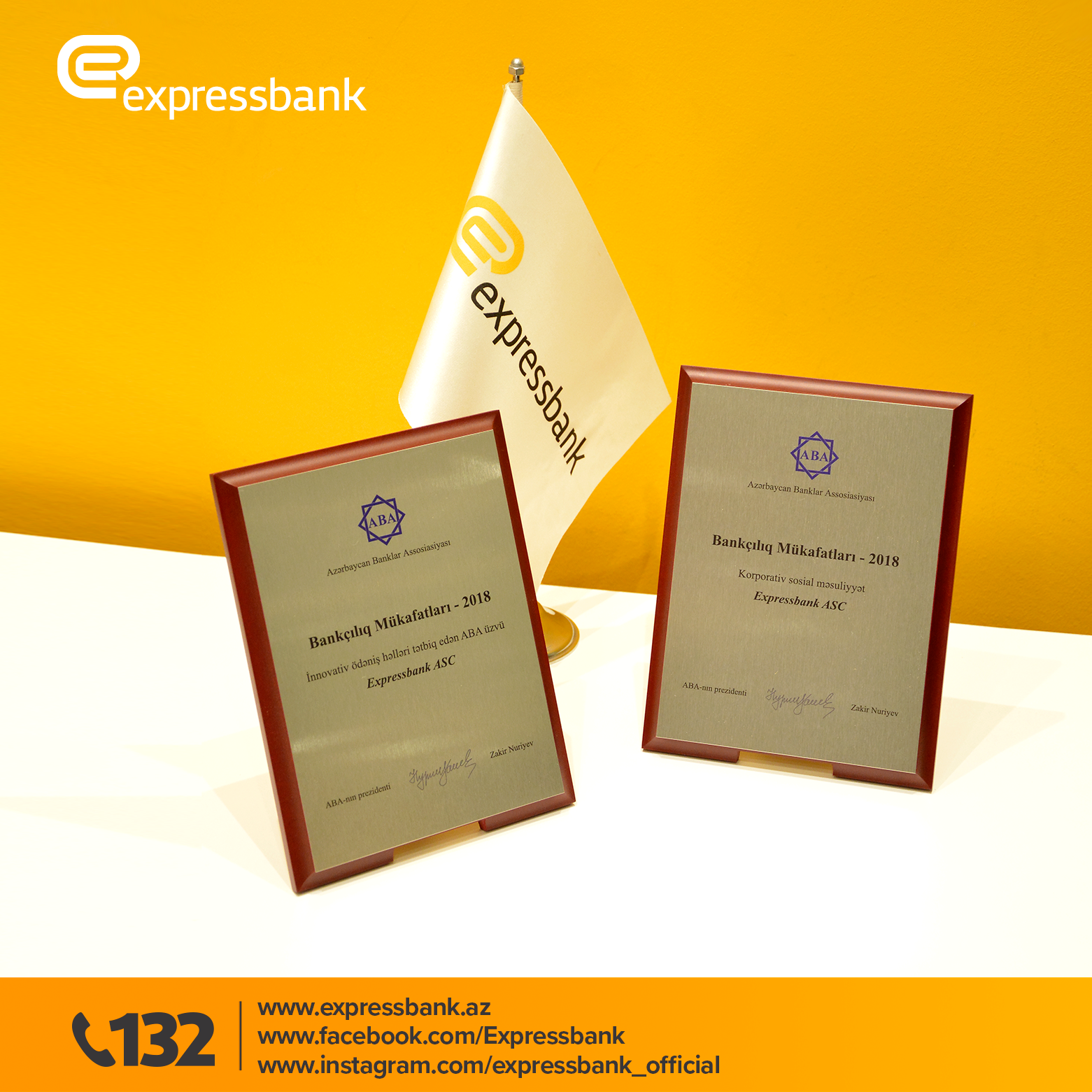 Expressbank təltif edildi!