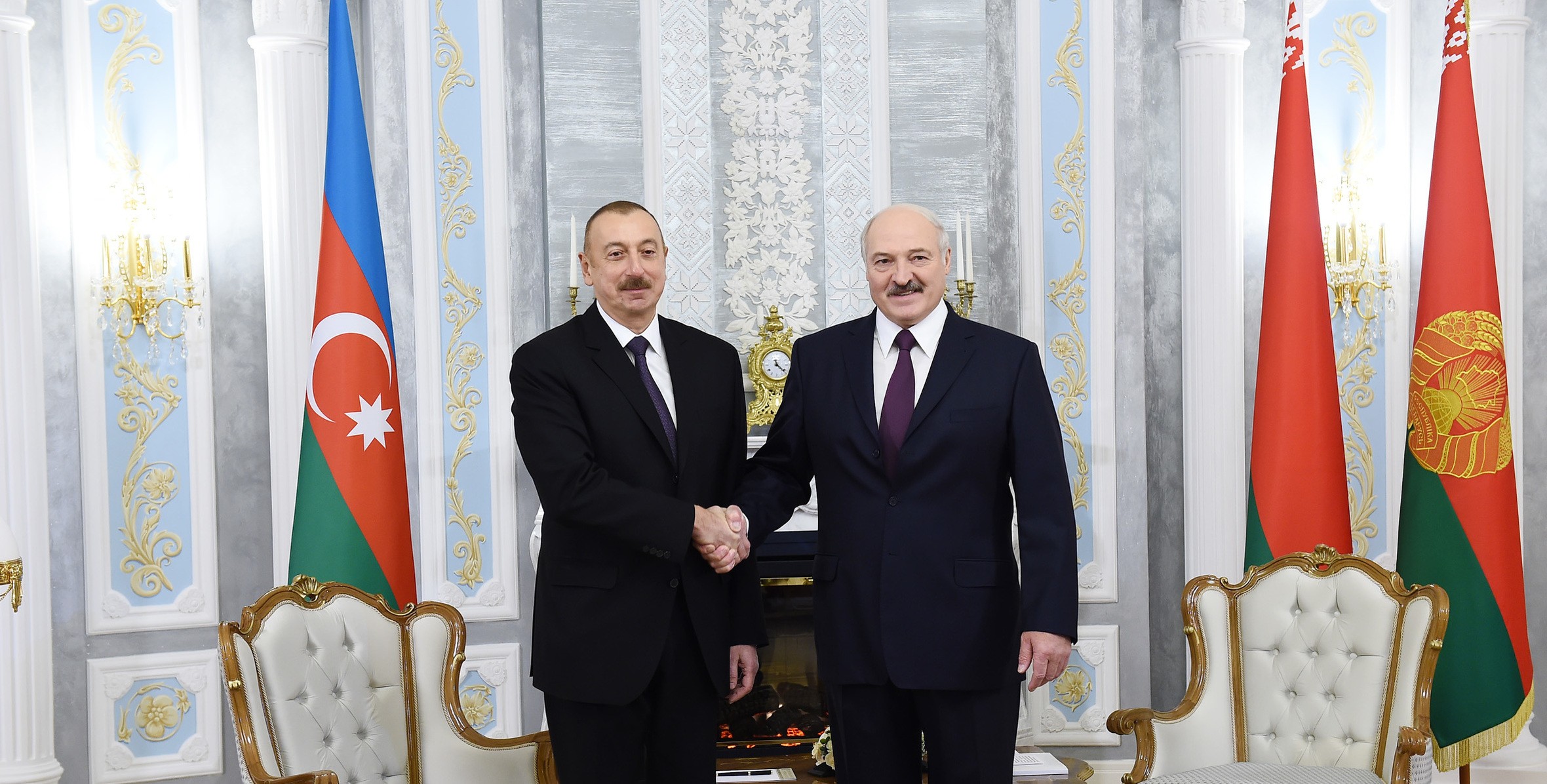 Aleksandr Lukaşenko Azərbaycan Prezidentini təbrik edib