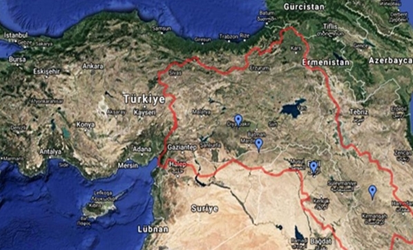 Türkiyə Google-a etiraz etdi - Kürdüstan xəritəsi silindi