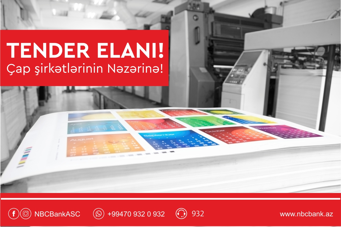 NBC Bank Tender elan edir