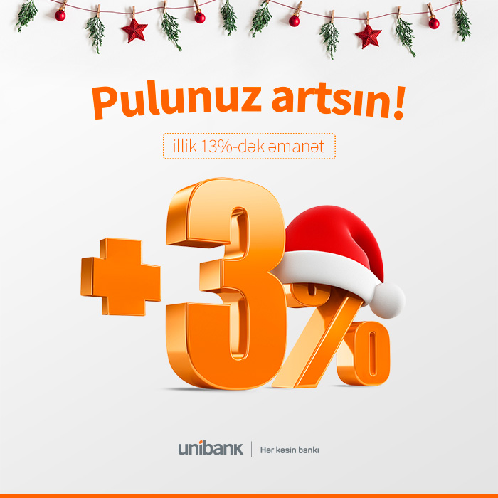 Unibank-dan yüksək faizli depozit kampaniyası
