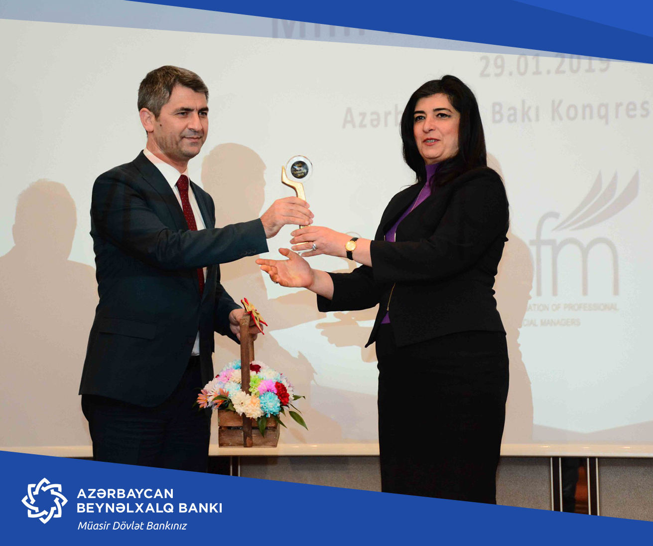 Beynəlxalq Bank Milli KSM Mükafatına layiq görüldü - FOTO
