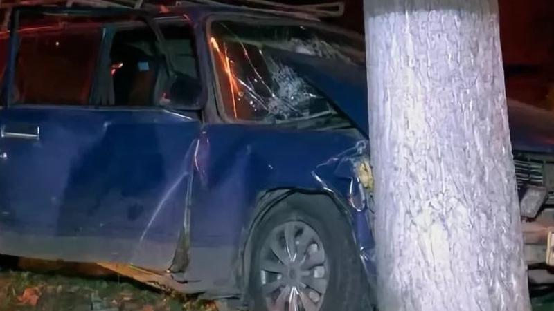 Qazaxda maşın ağaca çırpıldı: ölən var
