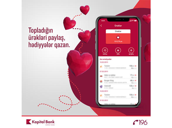 “Ürəklər”ini paylaş, hədiyyə qazan!