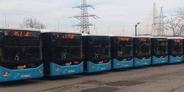 Bakıya 395 yeni avtobus gətirildi