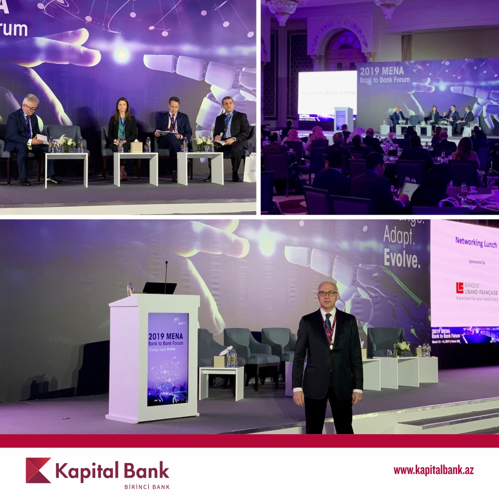 Kapital Bank daha bir beynəlxalq konfransda iştirak edib