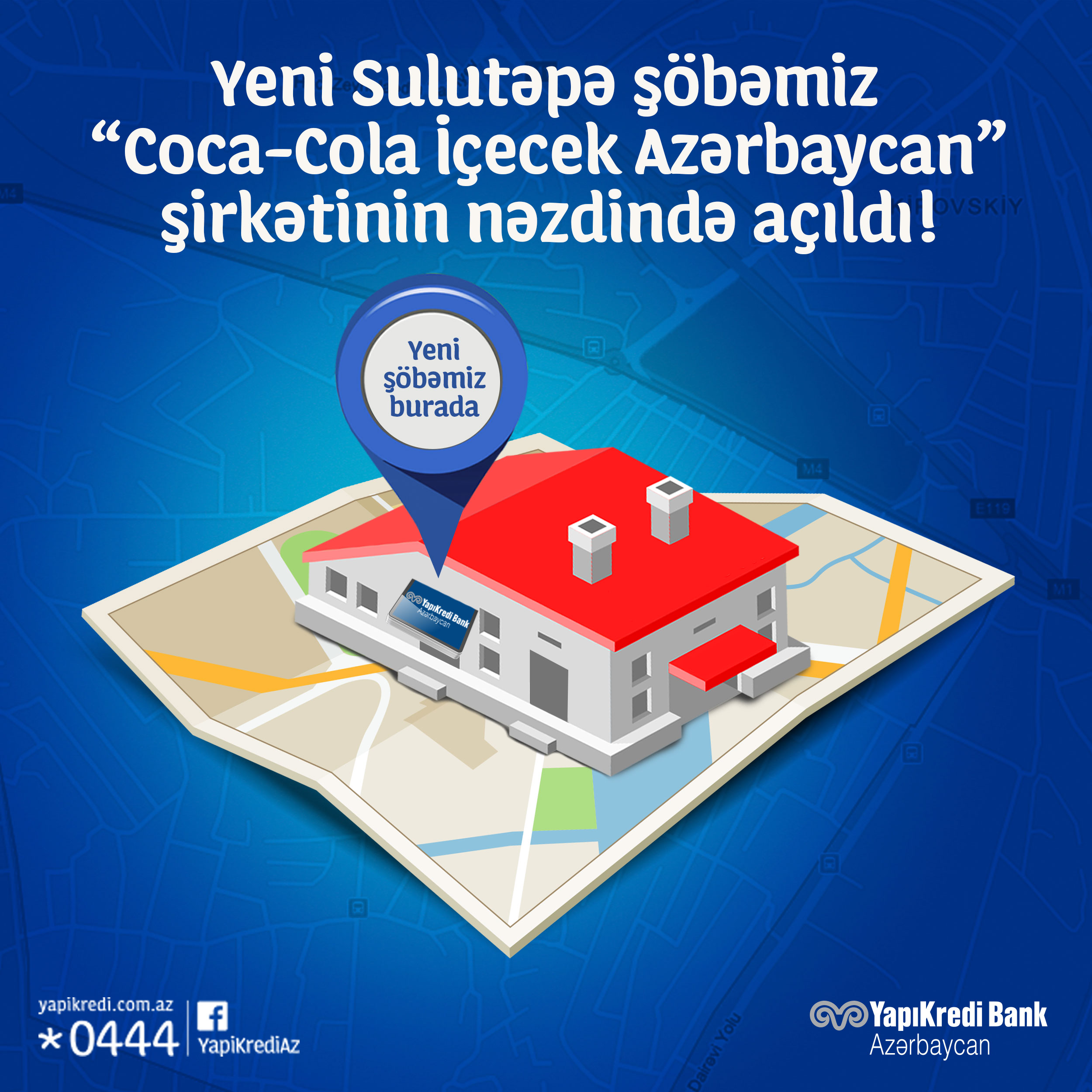 “Yapı Kredi Bank Azərbaycan” QSC “Coca-Cola İçecek Azərbaycan” şirkətinin nəzdində “Sulutəpə” şöbəsini açdı
