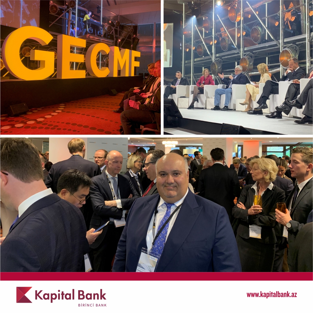 Kapital Bank “Qlobal İqtisadiyyat və Kapital Bazarları” forumunda iştirak edir