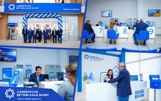 Azərbaycan Beynəlxalq Bankının “İsmayıllı” şöbəsinin yeni ofisi  istifadəyə verildi