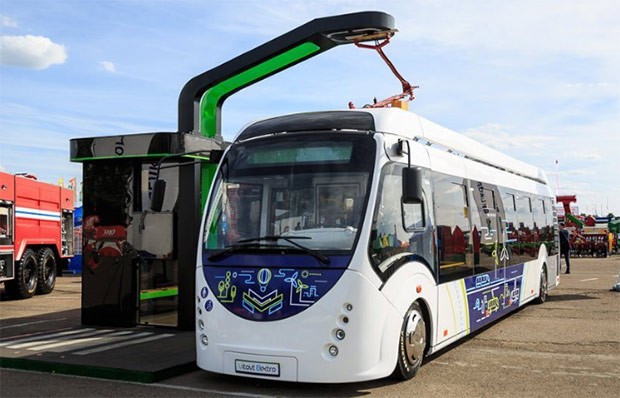 Azərbaycana elektrikli avtobuslar gətirildi
