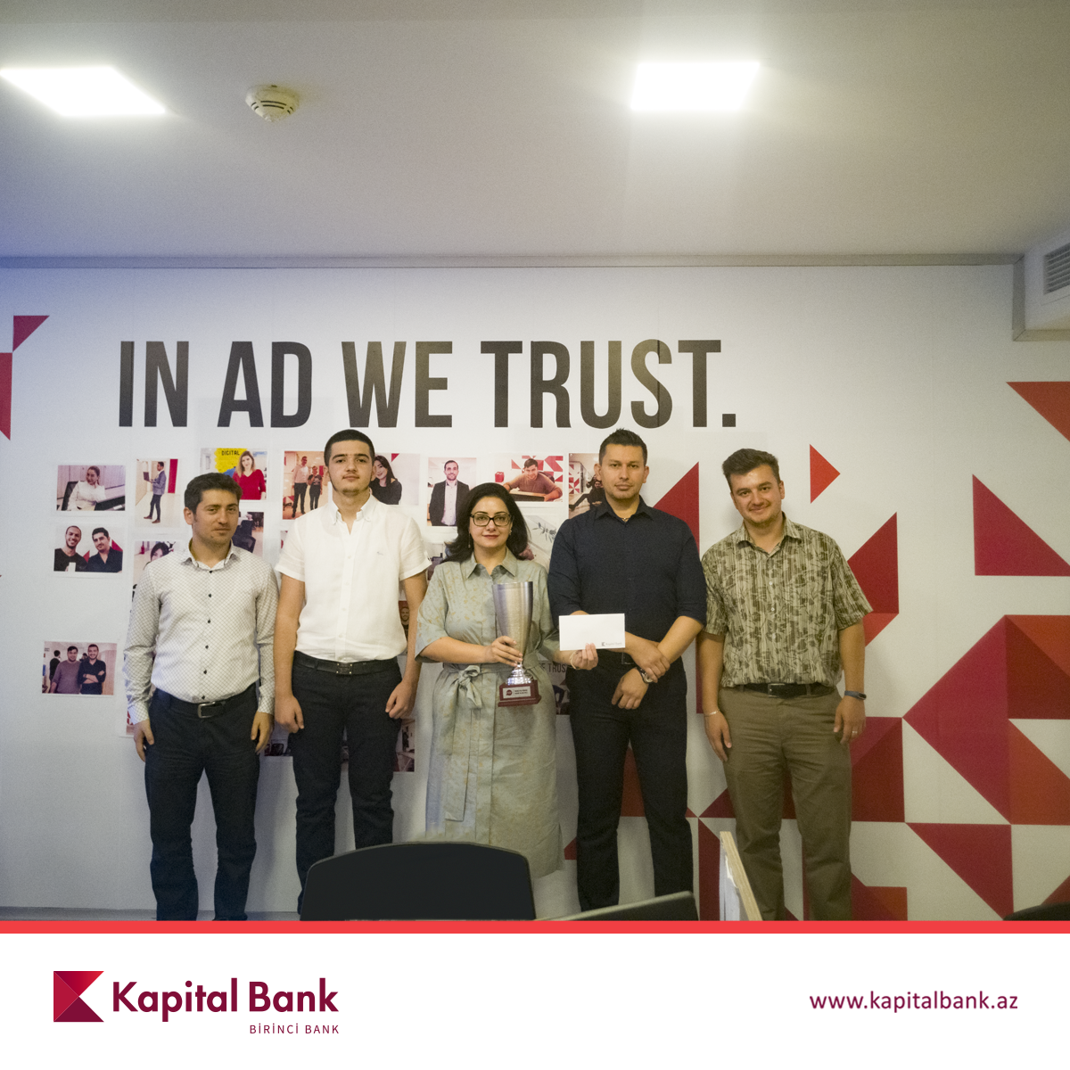 Kapital Bank “Breyn Rinq”in qalib komandasını mükafatlandırdı