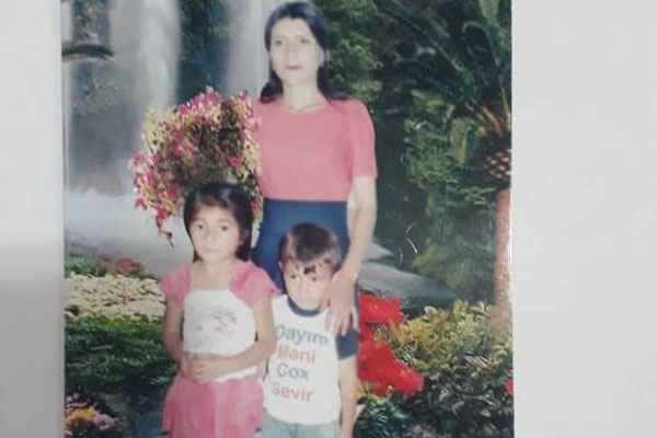 Ana iki uşağı ilə itkin düşüb