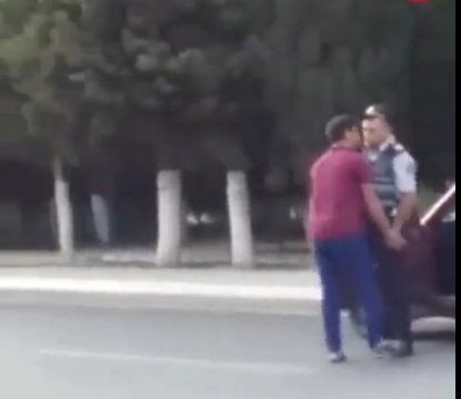 Yol polisi bu videoya görə işdən qovuldu– SƏBƏB+VİDEO