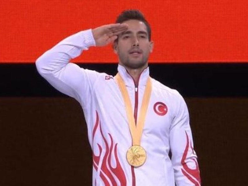 DÇ-də ilk: türk idmançı medal qazandı, Ərdoğan təbrik etdi - VİDEO