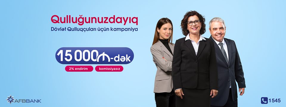 AFB Bankdan dövlət qulluqçuları üçün kompaniya