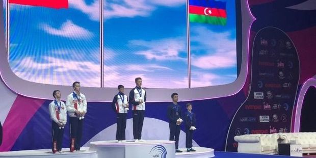 Akrobatlarımız Avropa çempionatında medal qazanıb