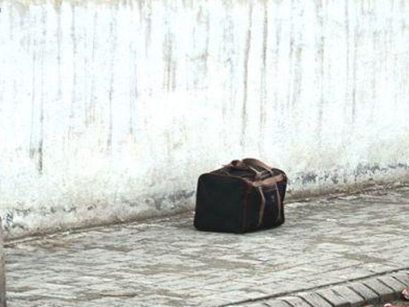 Beynəlxalq aeroportda partlayıcı dolu çanta tapıldı