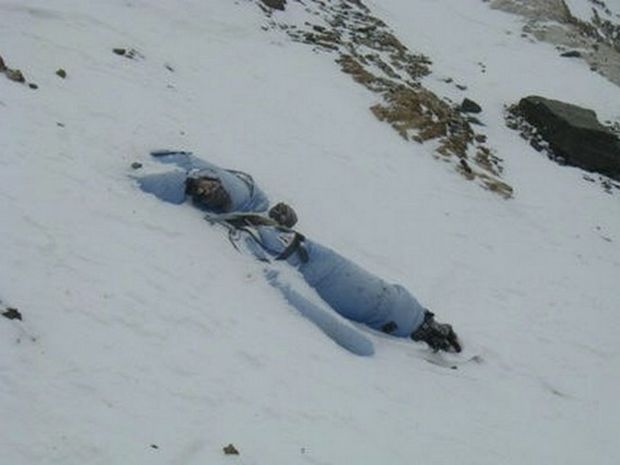 Alpinist öz ölümünü kameraya çəkdi - VİDEO
