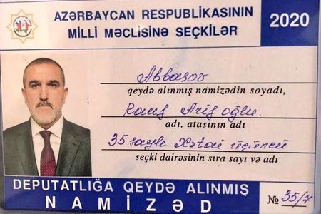 Rauf Arifoğlunun deputatlığa namizədliyi qeydə alındı - FOTO