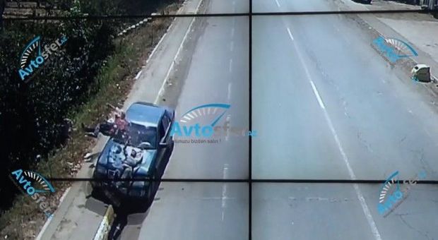 Azərbaycanda sükan arxasında yatan sürücü iki nəfəri vurdu: Biri öldü - ANBAAN VİDEO