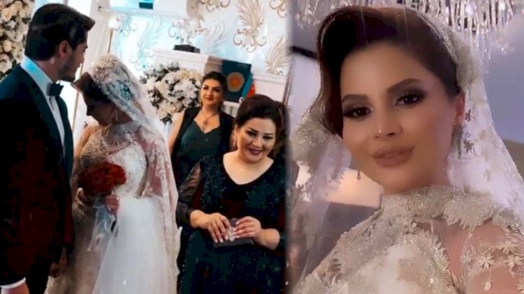 Toy günü Aynişanın başına iş gəlib - Foto
