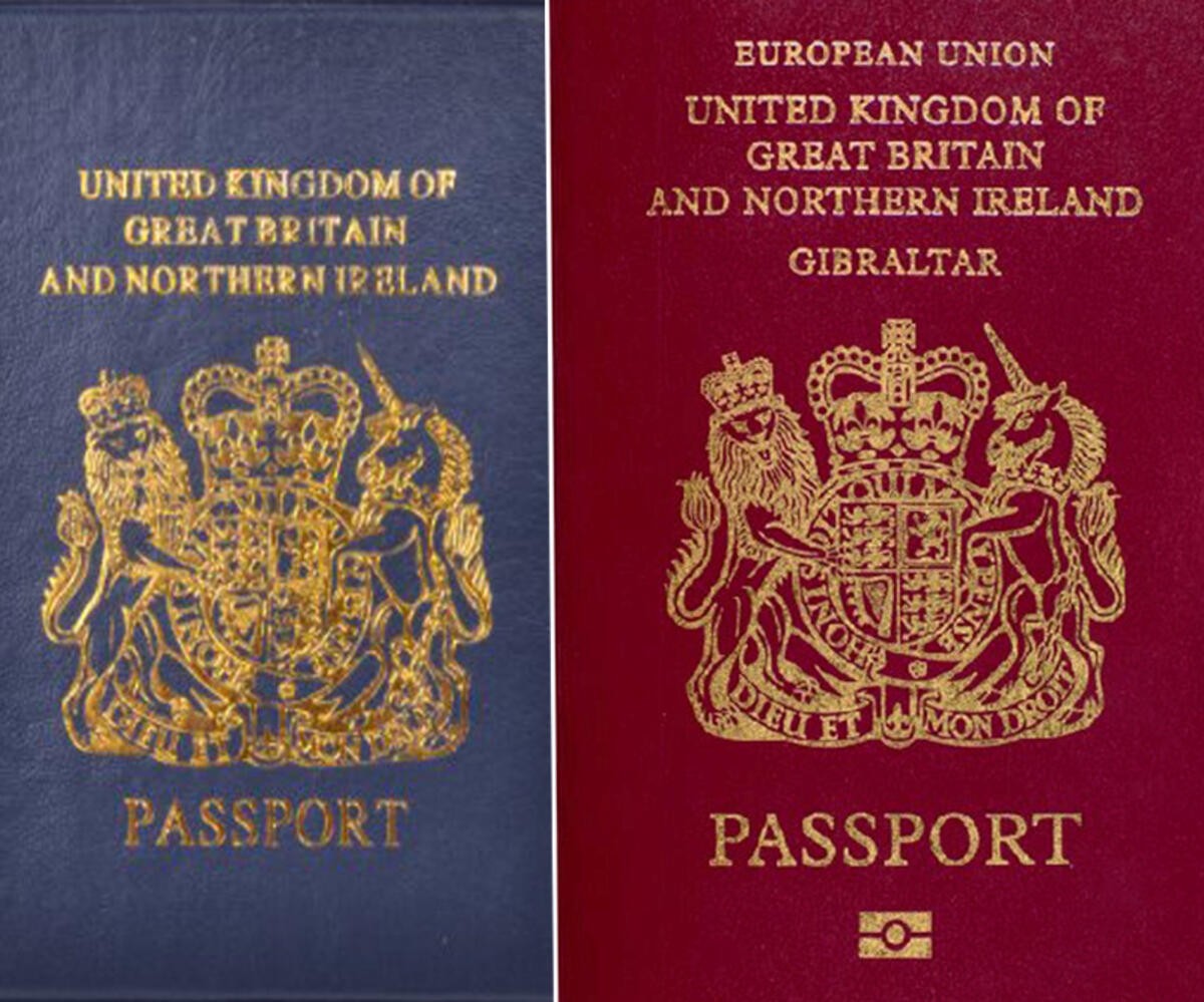 İngiltərə yenidən “mavi pasport”a keçir