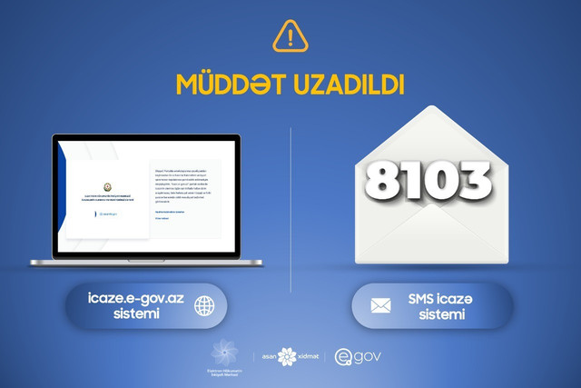 8103 SMS icazə sistemi ilə bağlı yeni QƏRAR VERİLDİ